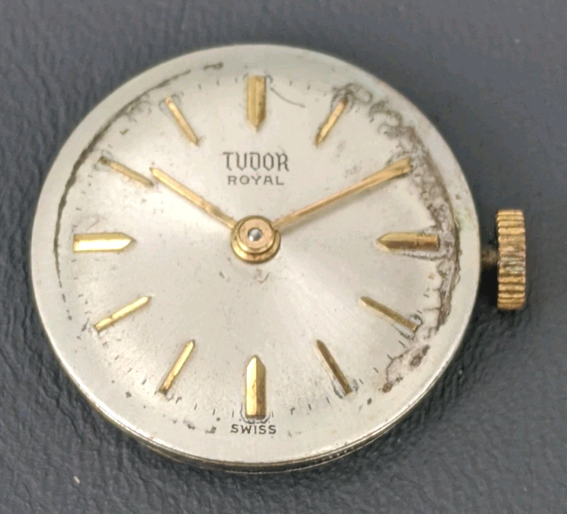 Tudor Royal Caliber 2510 Mechanical Watch Movement Ladies 17 Rubies – Working