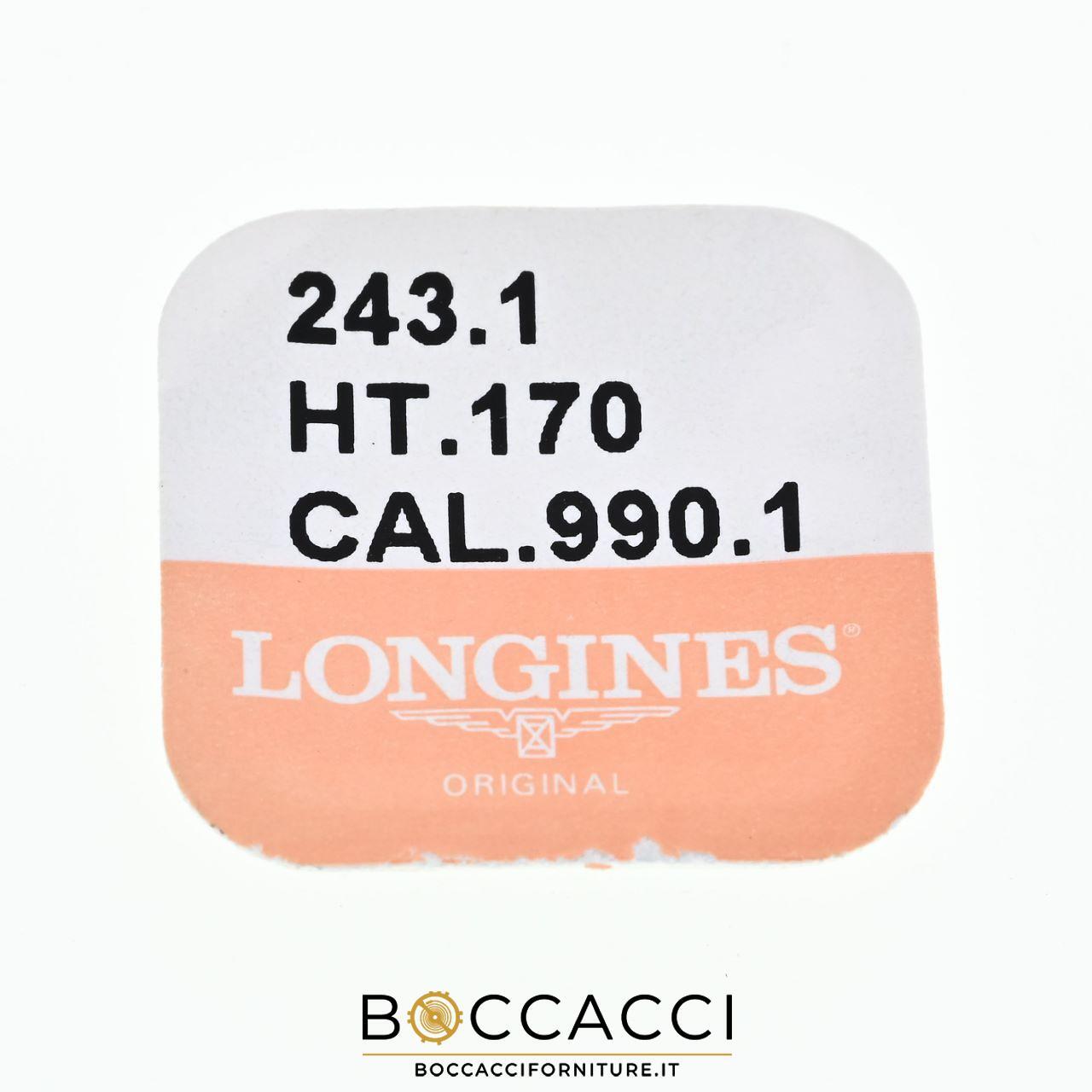 LONGINES L.990.1 Cannon Pinion Ht.170 Cod. 243.1 Calib: L.990.1, L.990.2, L.9…