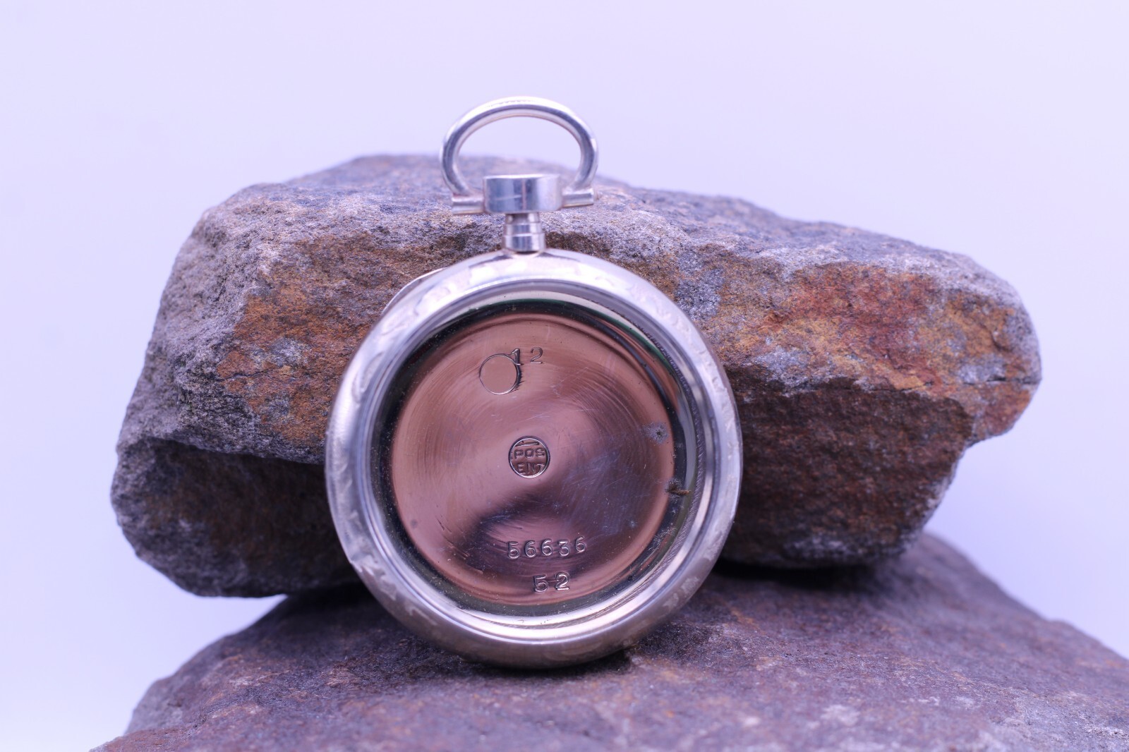 FPF DEPOSIT ARGENTAN KEYWIND SWISS NOS POCKET WATCH CASE 45.9mm (DL)