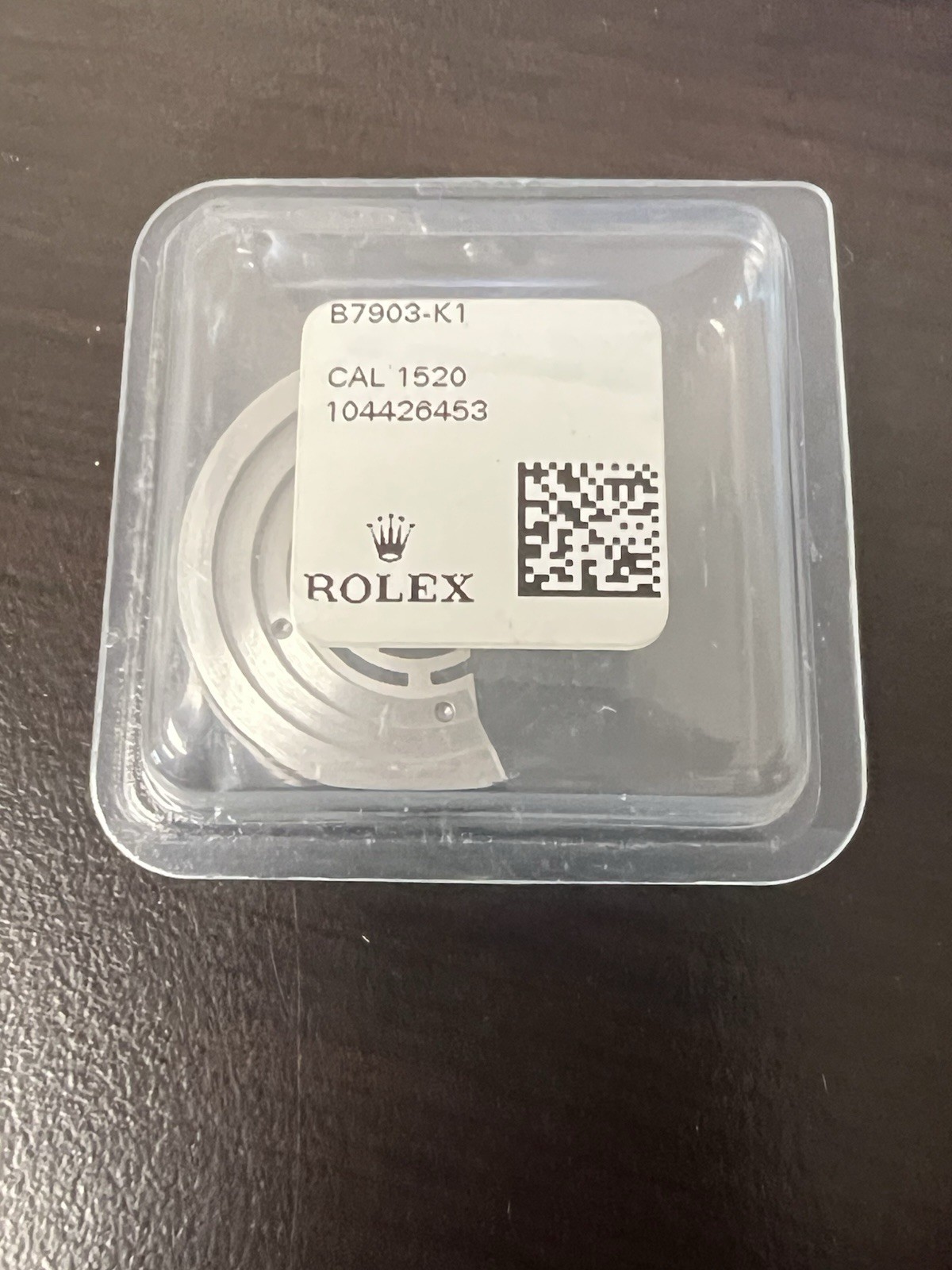 AUTHENTIC ROLEX OSCILLATING WEIGHT, ROTOR 1520 7903 1570, 1530 NEW/SEALED OC1520