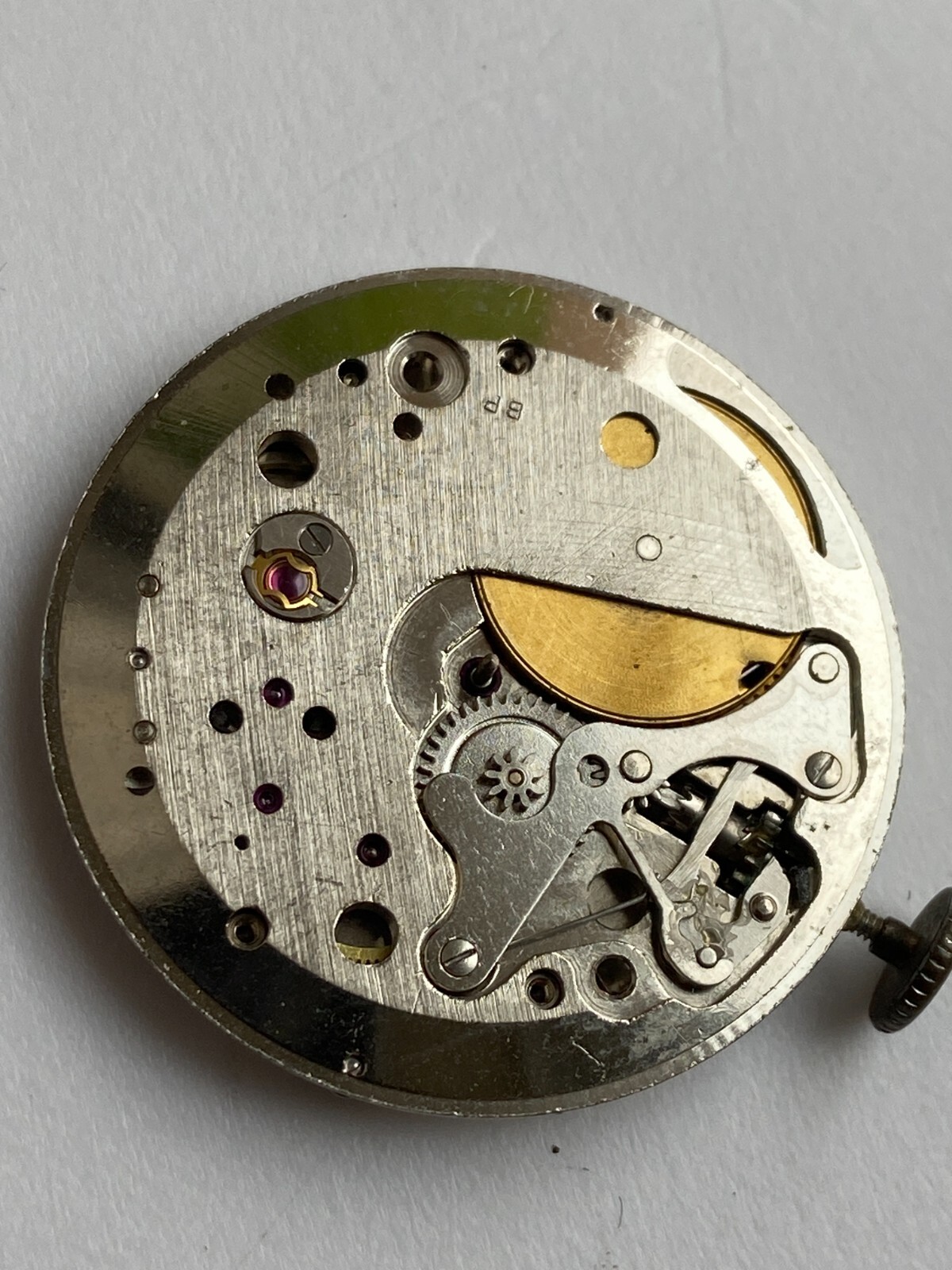 Vinatage wrist watch parts MOVEMENT MONDIA 17 JEWELS CAL P 330 SWISS RRR