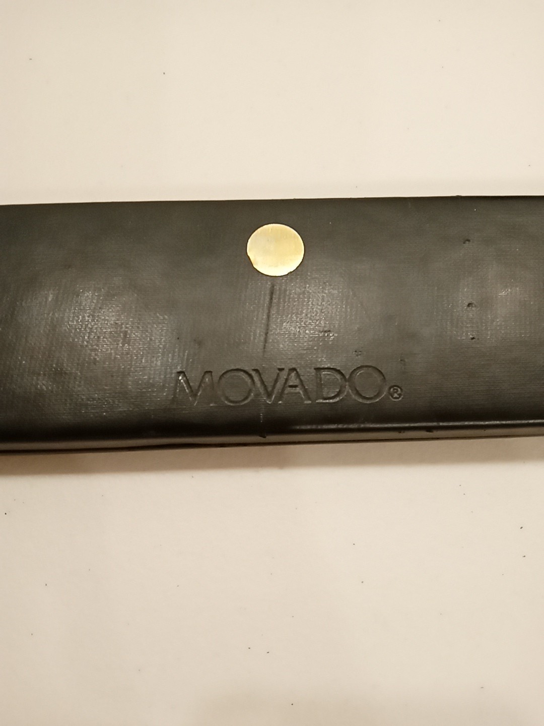 Swiss [N. MINT] Movado Men’s Two Tone Watch New Battery 81.A2.873.1