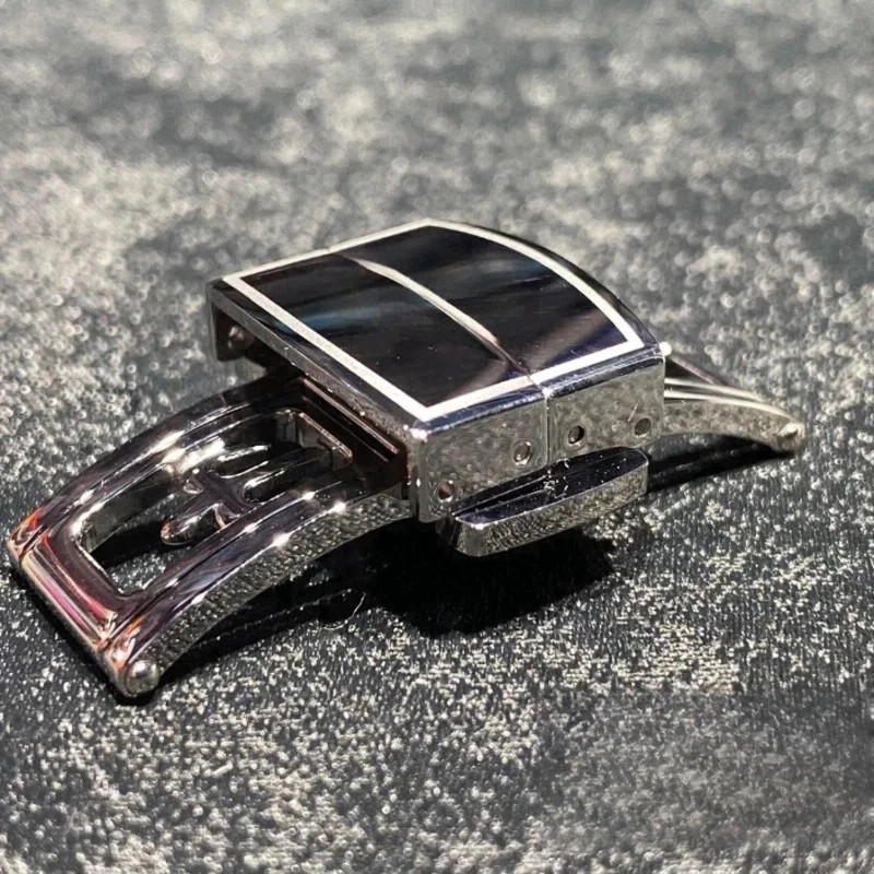 Steel Folding Buckle Deployment Clasp Fits Patek Philippe Aquanaut 5164A 5167A
