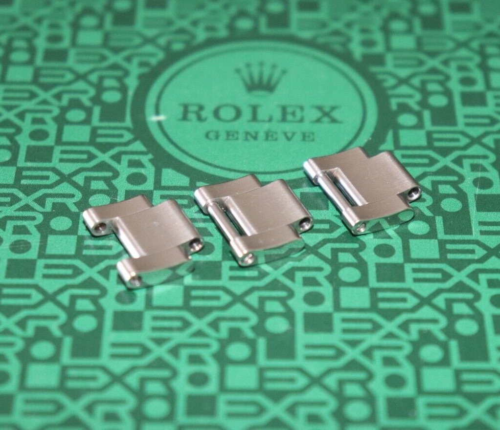 Factory Sub 40mm SS Oyster 1 Link / Custom Screw 114060 116610 216570 15.5mm