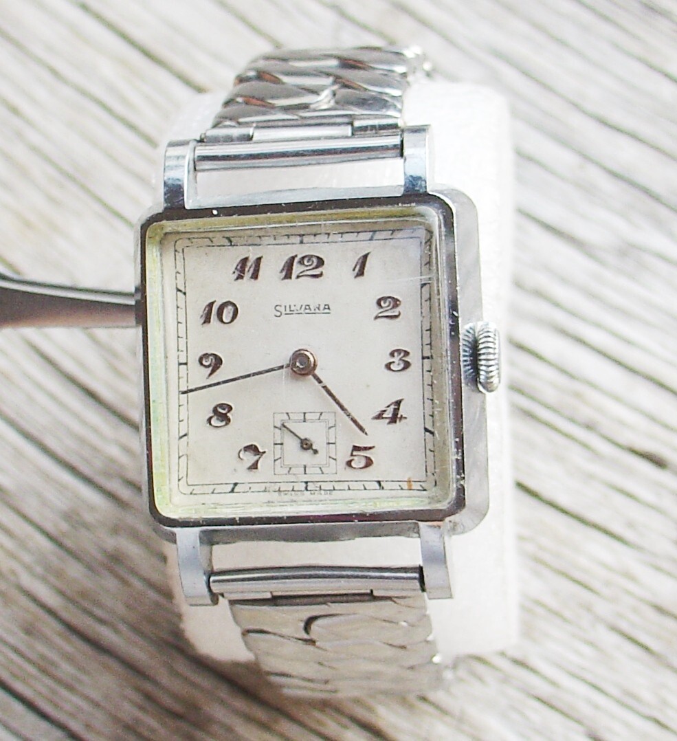 Antique Rary Vintage Swiss SILVANA Womens Watch 1930-1945 Serviced