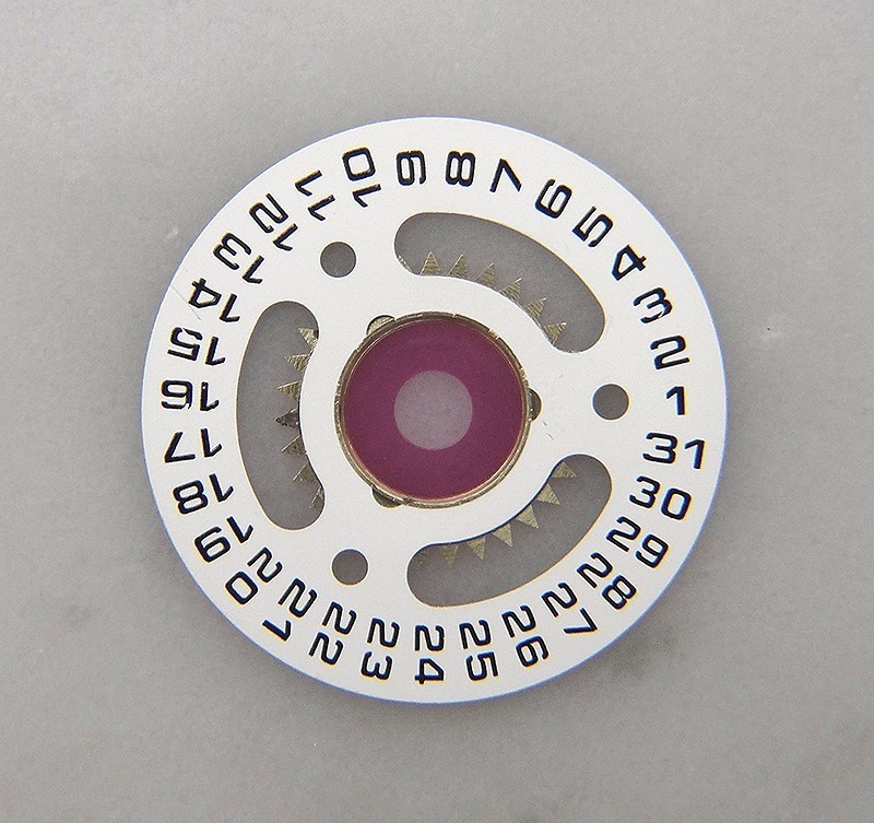 Date Disc fits Rolex Ladies Date Just 2135 white #RL04