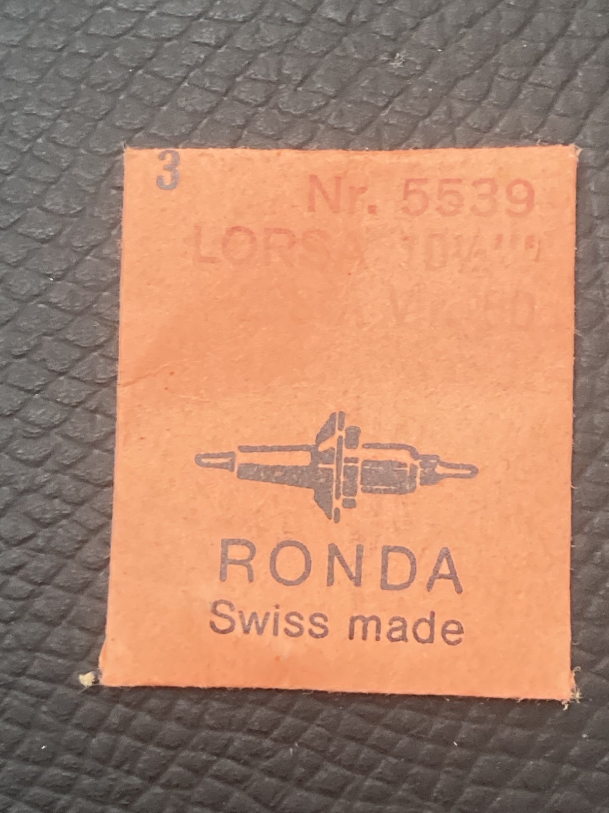 LORSA RONDA #5539 Sealed Pack of 3 Balance Staffs