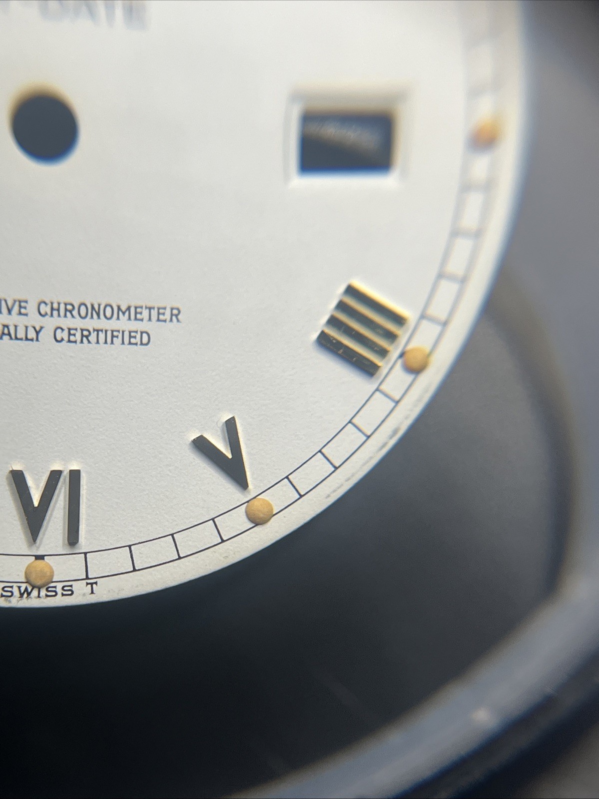 Genuine Rolex Day-Date 18038 White Roman Numeral Dial