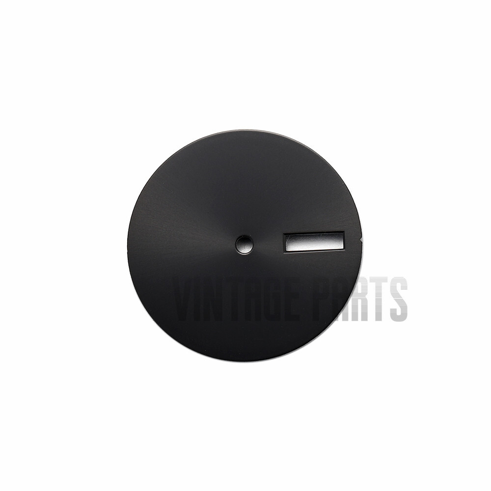 28.5mm Black Dual Calendar Window Fit For NH35/36 Automatic Movement