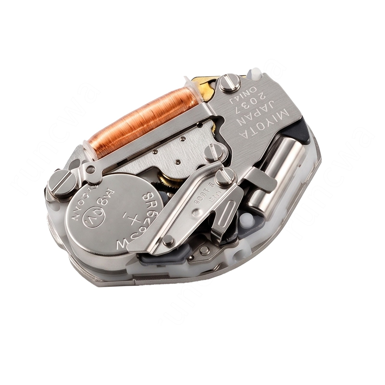 2037 movement 3 hands For Miyota 2037 Reverse Rotation Watch Movement