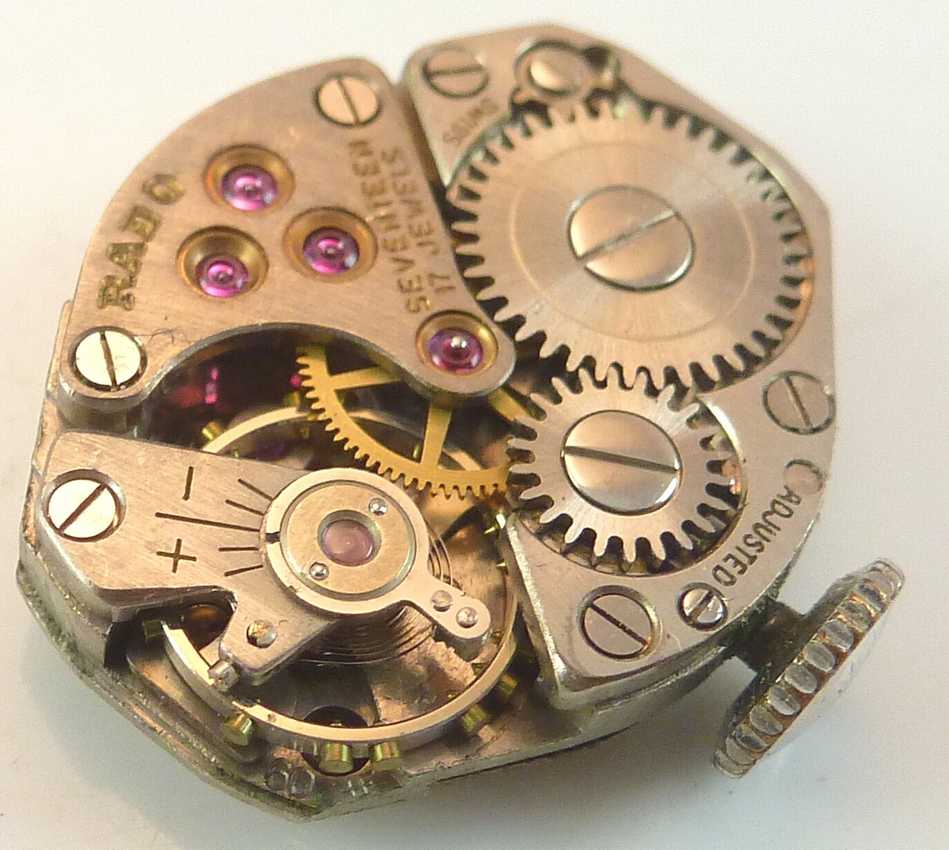 Vintage Rado Mechanical Wristwatch Movement – Parts / Repair