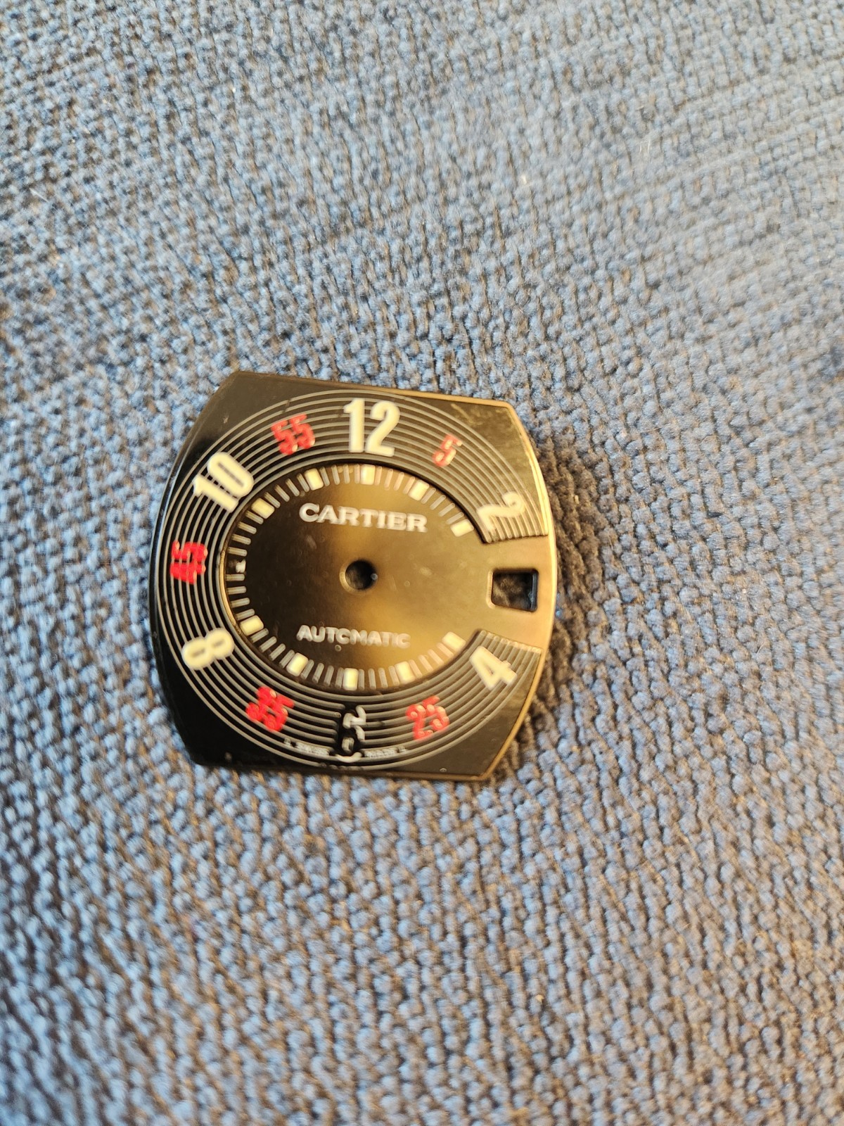 Cartier Roadster Watch Dial