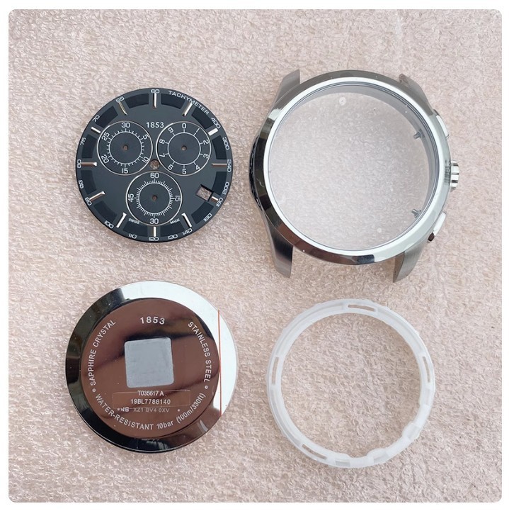 Watch Part Men Watch Case Dial Assembly 41mm for T035617 G10.211 Movement