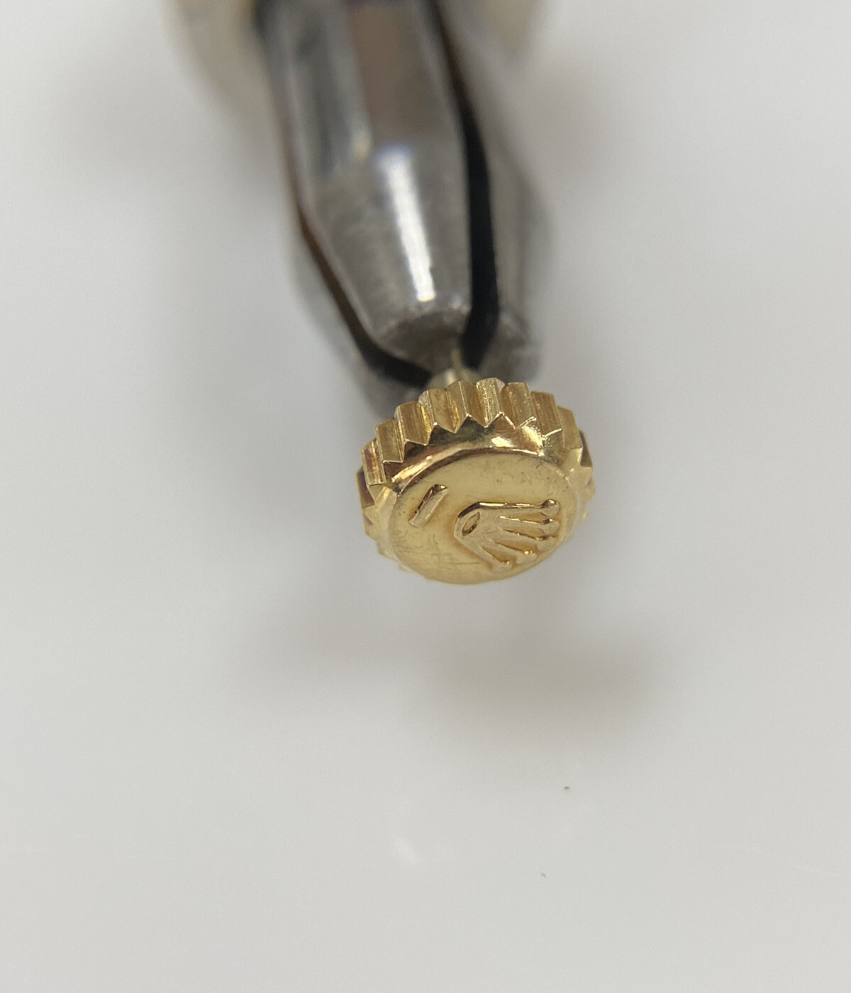 Genuine Rolex Presidential/Datejust/GMT 24-603-8 18k Yellow Gold 6mm Crown #334
