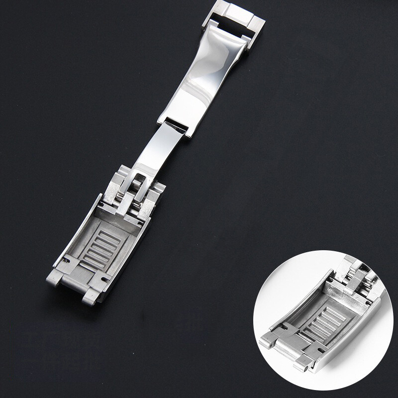 16 X 9 RAIL GLIDE LOCK CLASP FOR ROLEX SUBMARINER GMT DAYTONA COMFORT LINK G/S