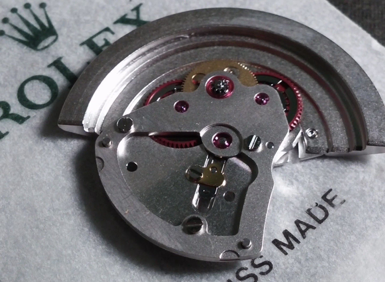 Rolex 3135 145, 3130 Complete Unit Automatic mechanism Winding Rotor Assembly