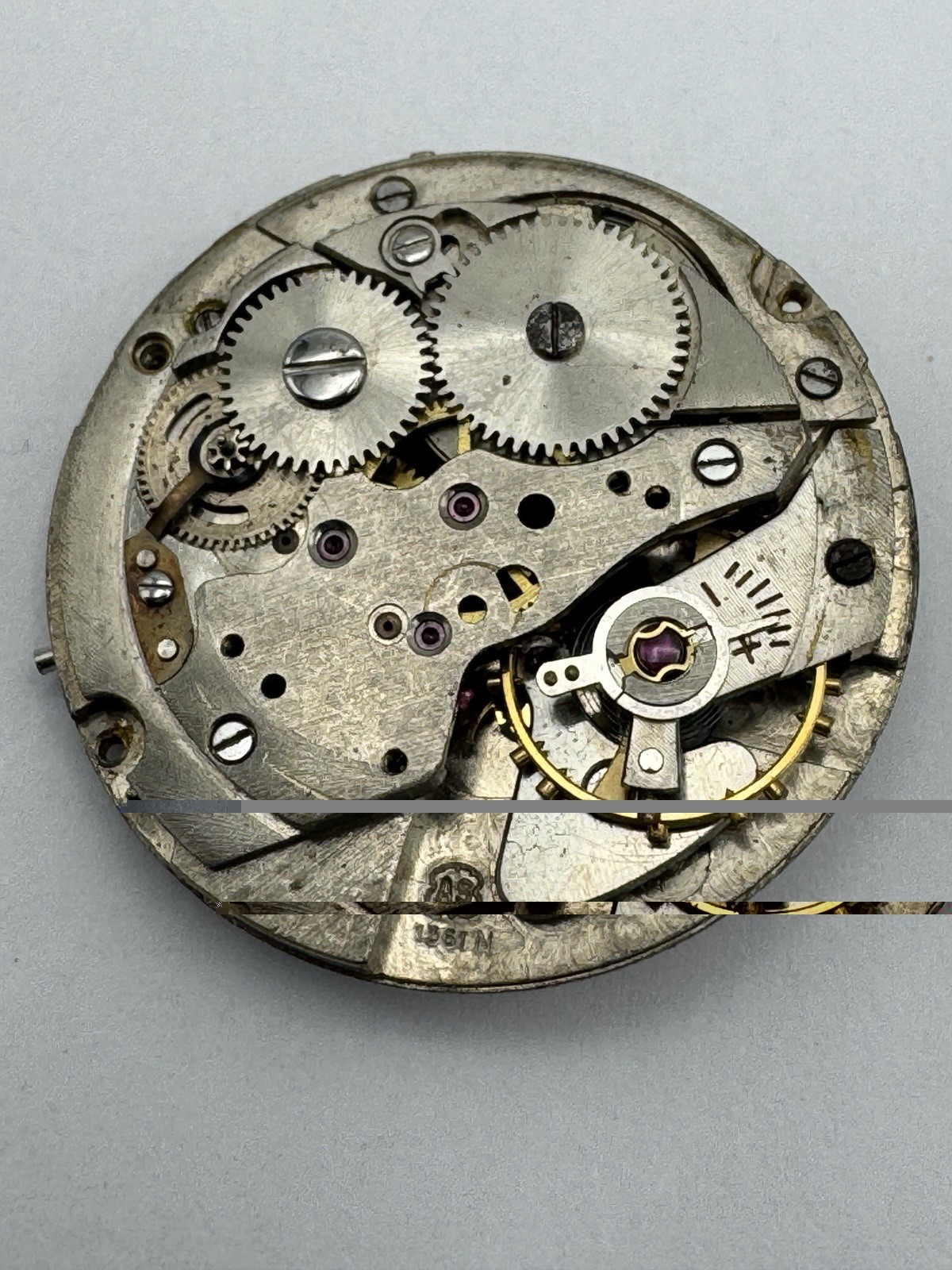 Lot Of 5 Men’s Partial Watch Movements For Parts Or Repair