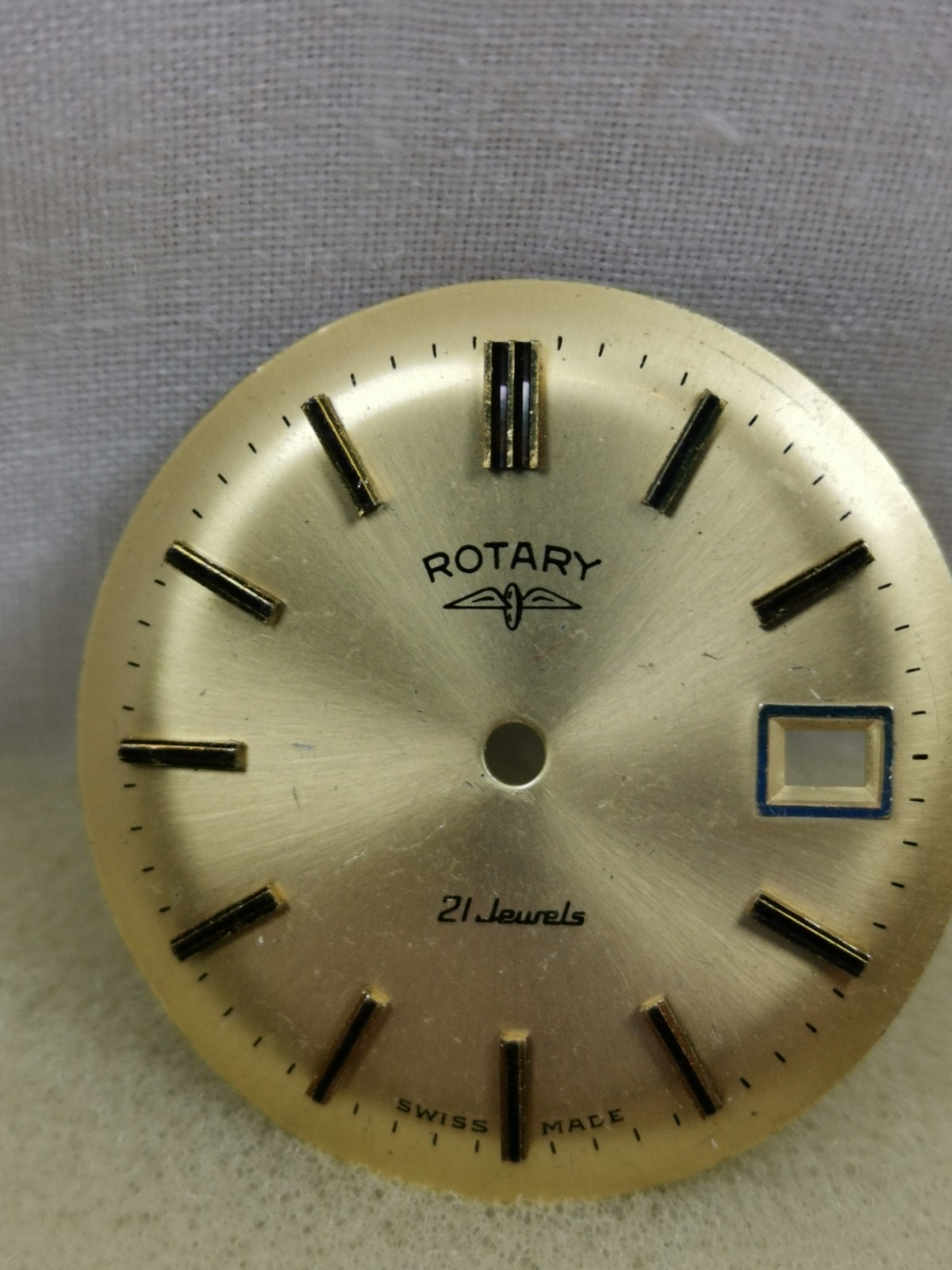 Lot 17 x Rotary, Bulova …etc Wristwatch Dials Repair/Parts