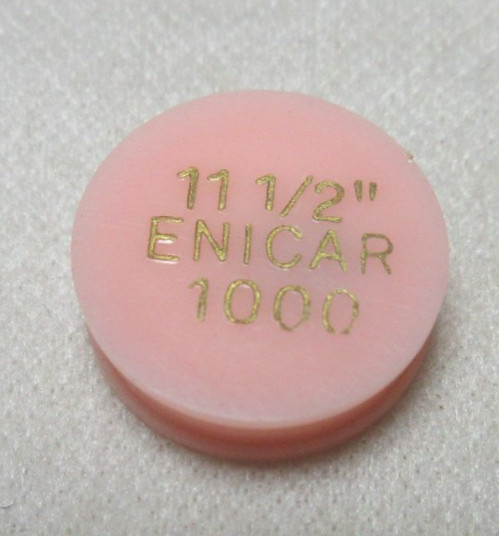 BALANCE HAIRSPRING FOR ENICAR 11 1/2” 1000 WATCHMAKER REPLACEMENT PART #384