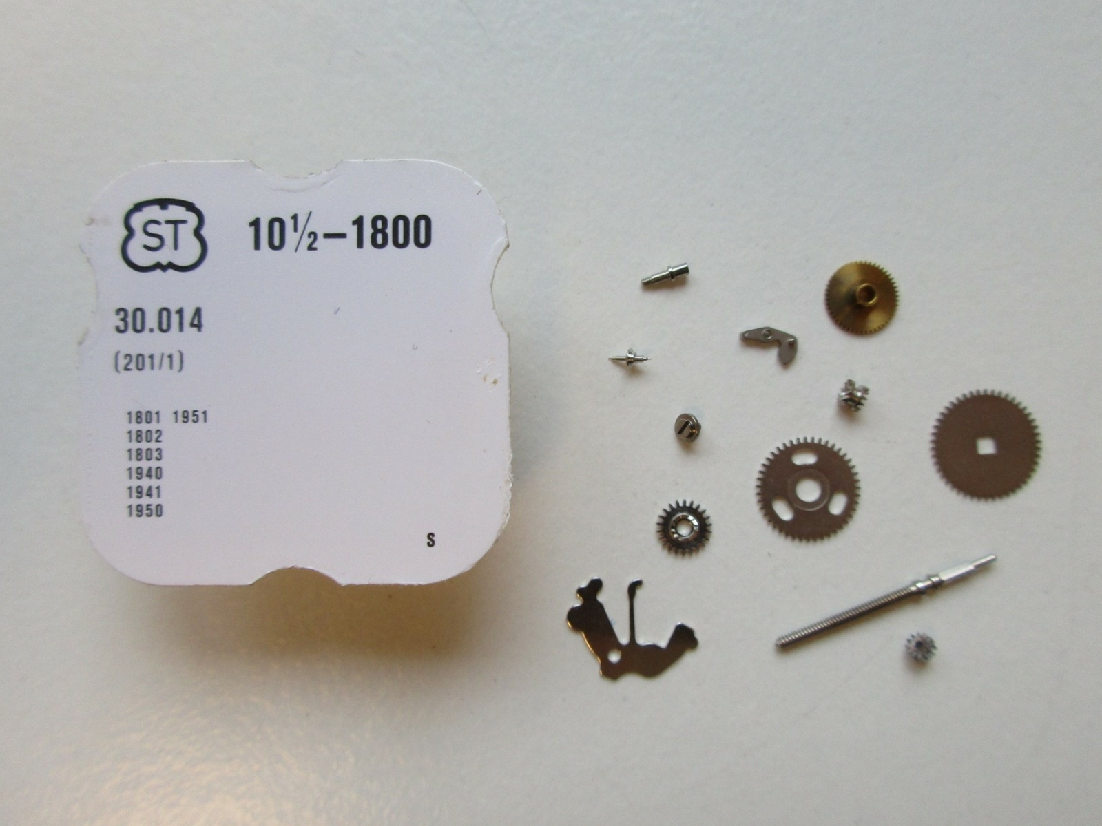 AS A. Schild ST 10½”‘ cal. 1800 1940 1950 Swiss watch movement part – choose