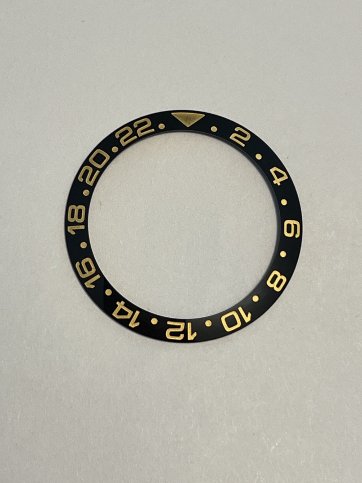 Rolex GMT Master II 116713 Ceramic Bezel Insert black & gold – 100% Genuine