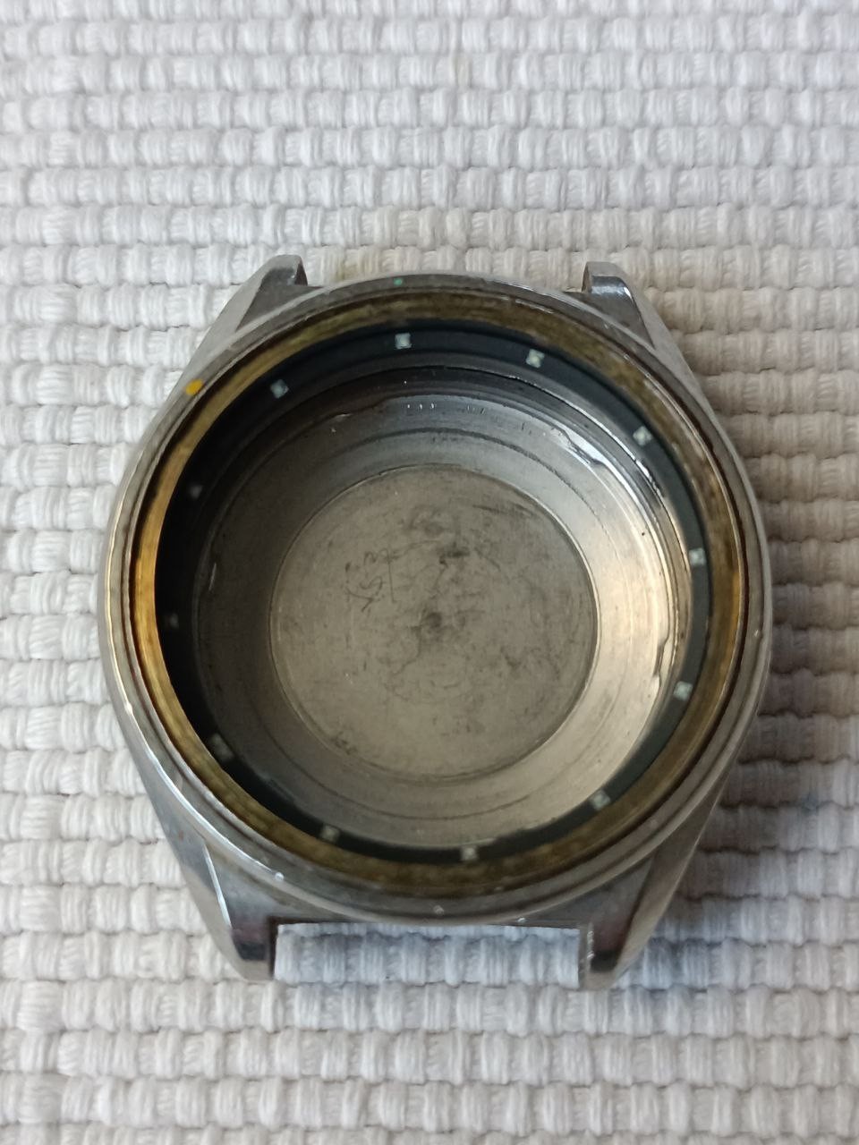VINTAGE 42MM SEIKO JUMBO REF 6138-3002 ORIGINAL CASE AND INNER RING REPLACEMENT
