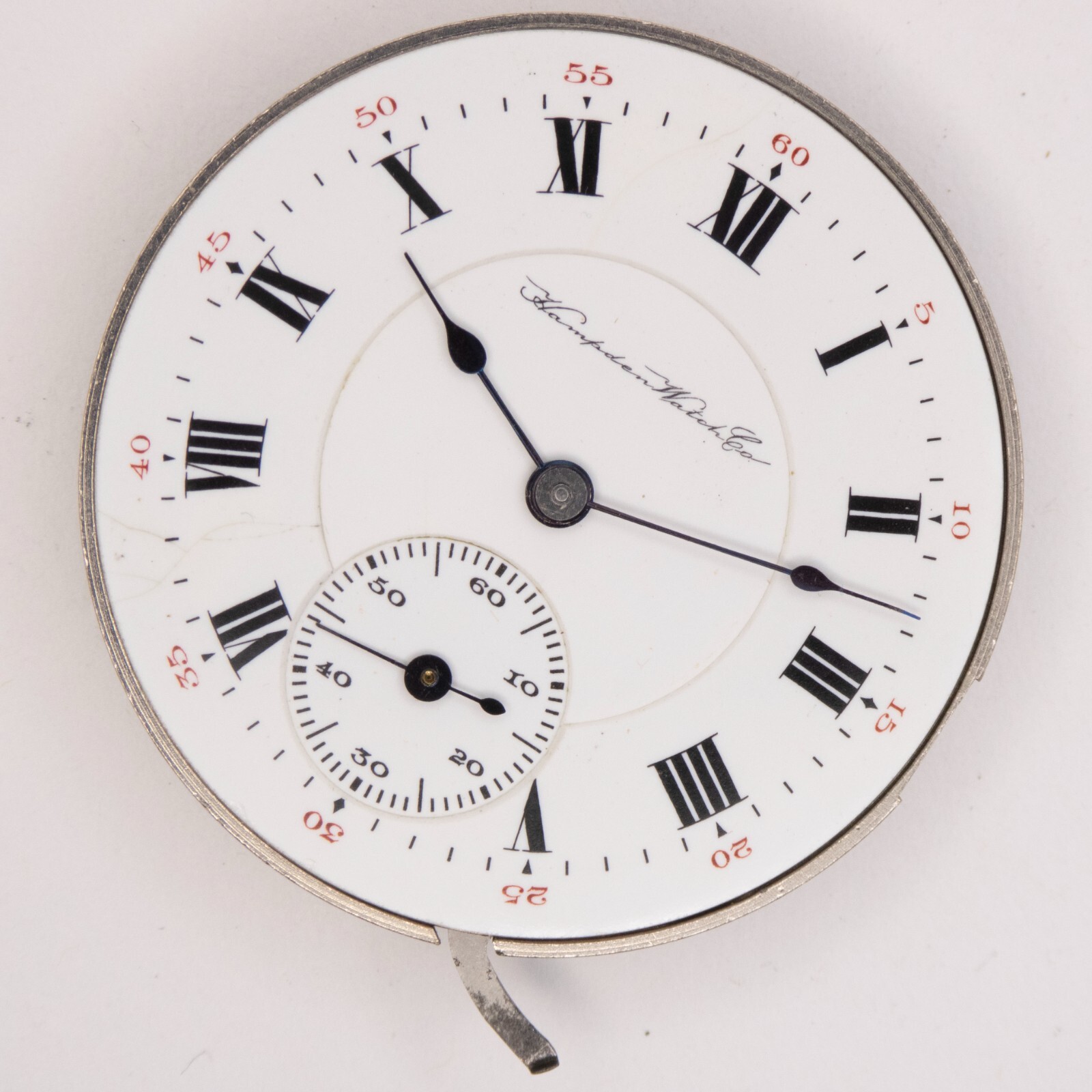 Hampden Dueber Grand Model 4 12-Size 17-Jewel Antique Pocket Watch Movement