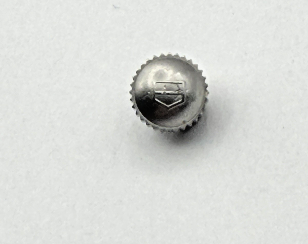 TAG Heuer CROWN steel 6.3 mm vintage 1980’s or 1990’s