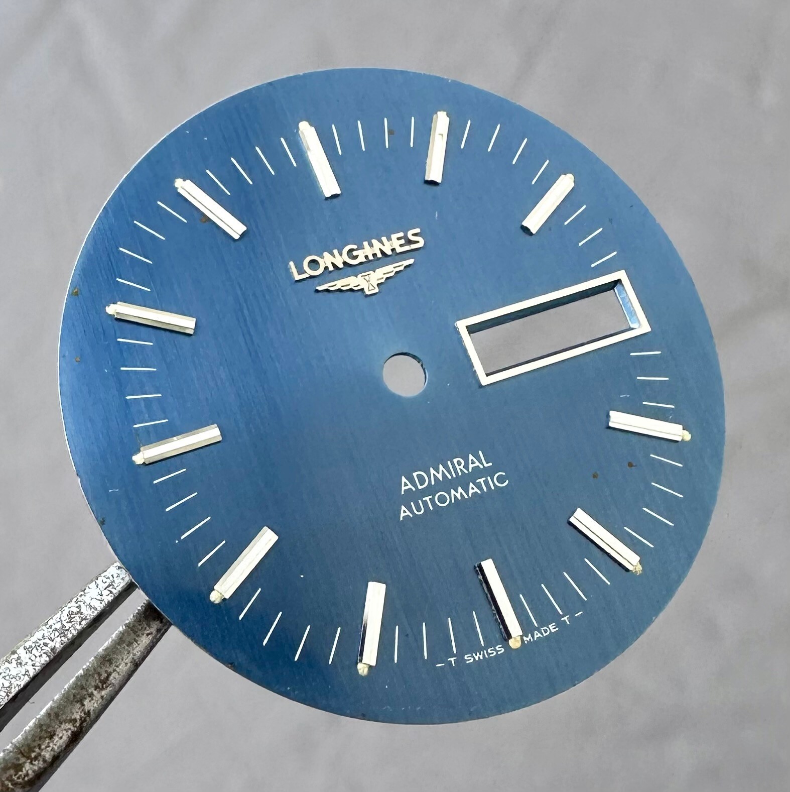 DIAL LONGINES ADMIRAL AUTOMATIC 31,1mm SWISS MADE DAY DATE RARE