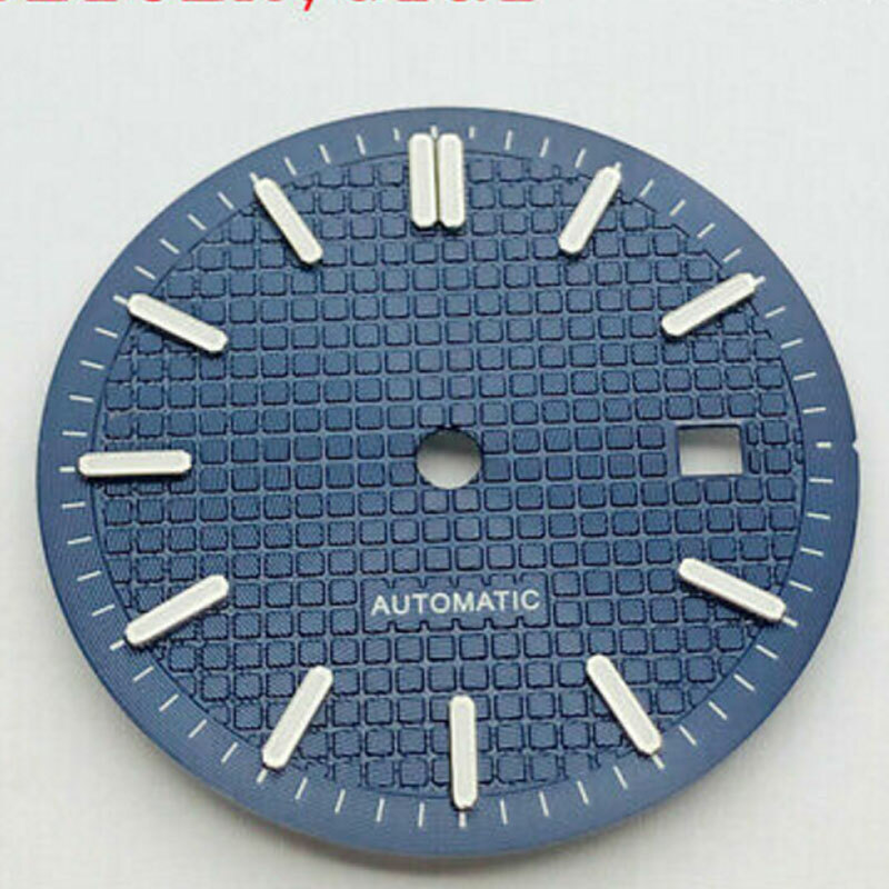 31mm Blue Grid Dial Fit Miyota8215 8205 821A DG2813 ETA2824 2836 Movement