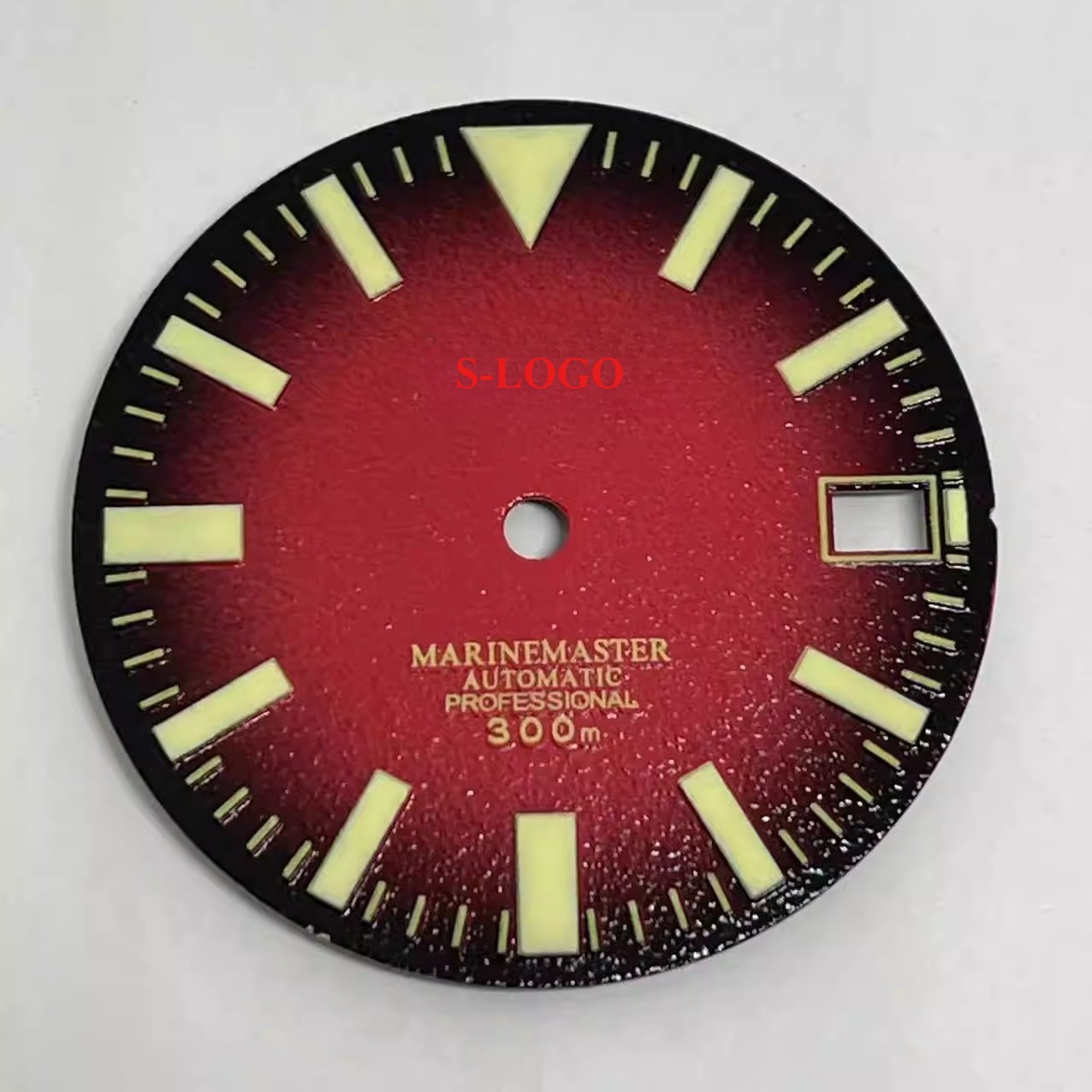 New NH35 Dial 28.5mm S-LOGO Green Luminous Fits NH35/36 Movement Watch Parts