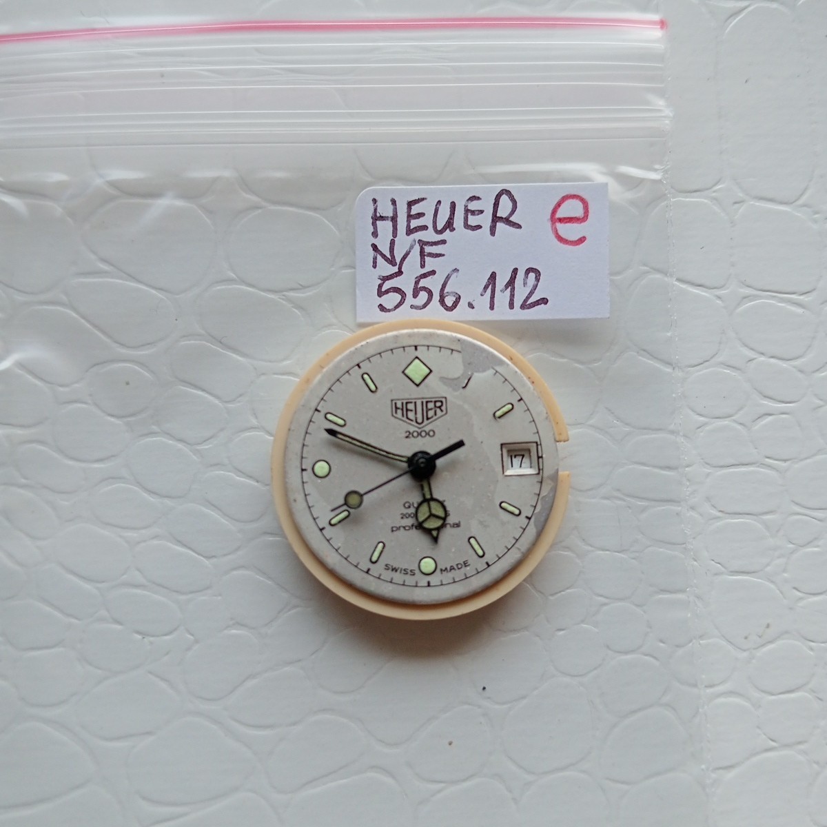 Eta 556.112 – Heuer 2000 (No Working) Vintage for Spare parts