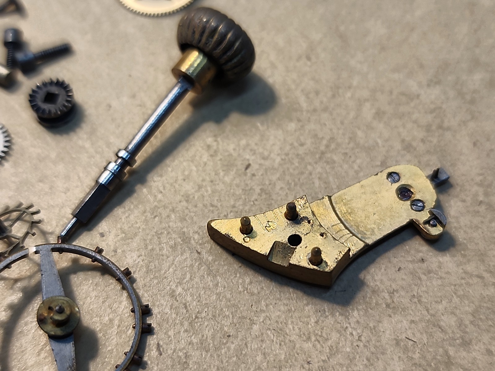 Lot Of Mixed Pocket Watch/Wristwatch Loose Parts