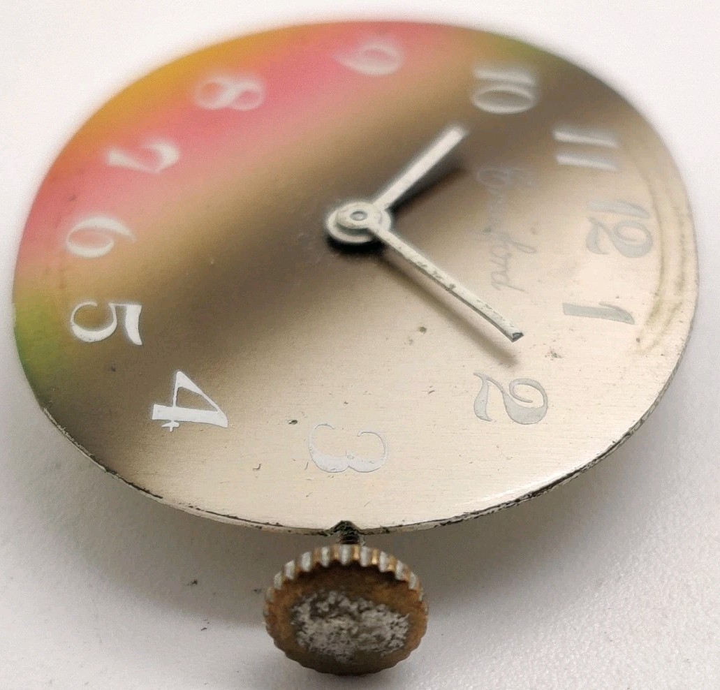 Vintage Zaria Cal. 1601 High Grade 17 Jewel watch movement Running