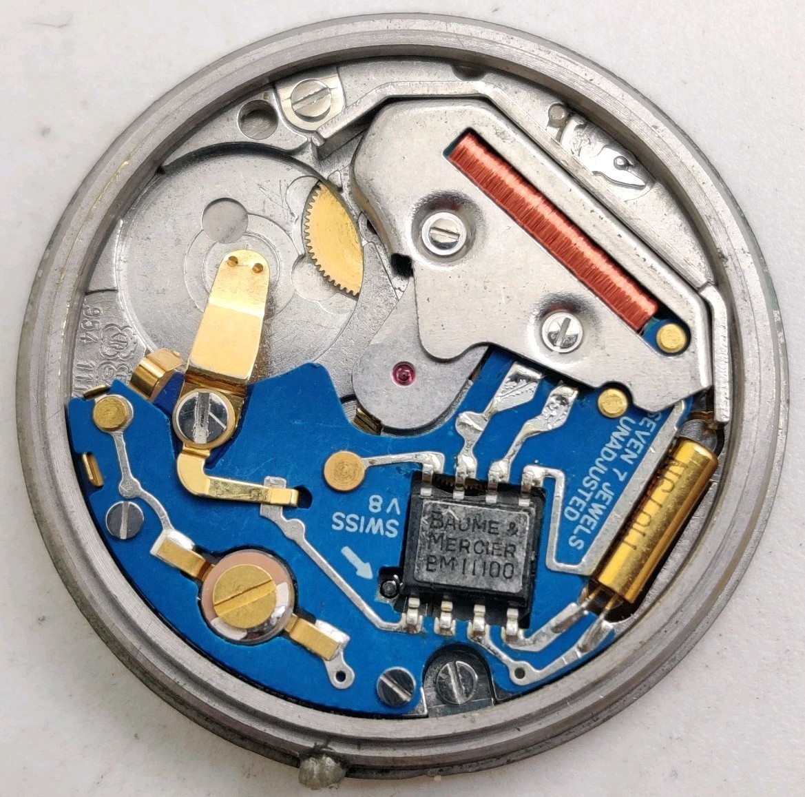 Baume & Mercier BM 11100 ESA ETA Cal. 954.111 Swiss quartz watch movement Works