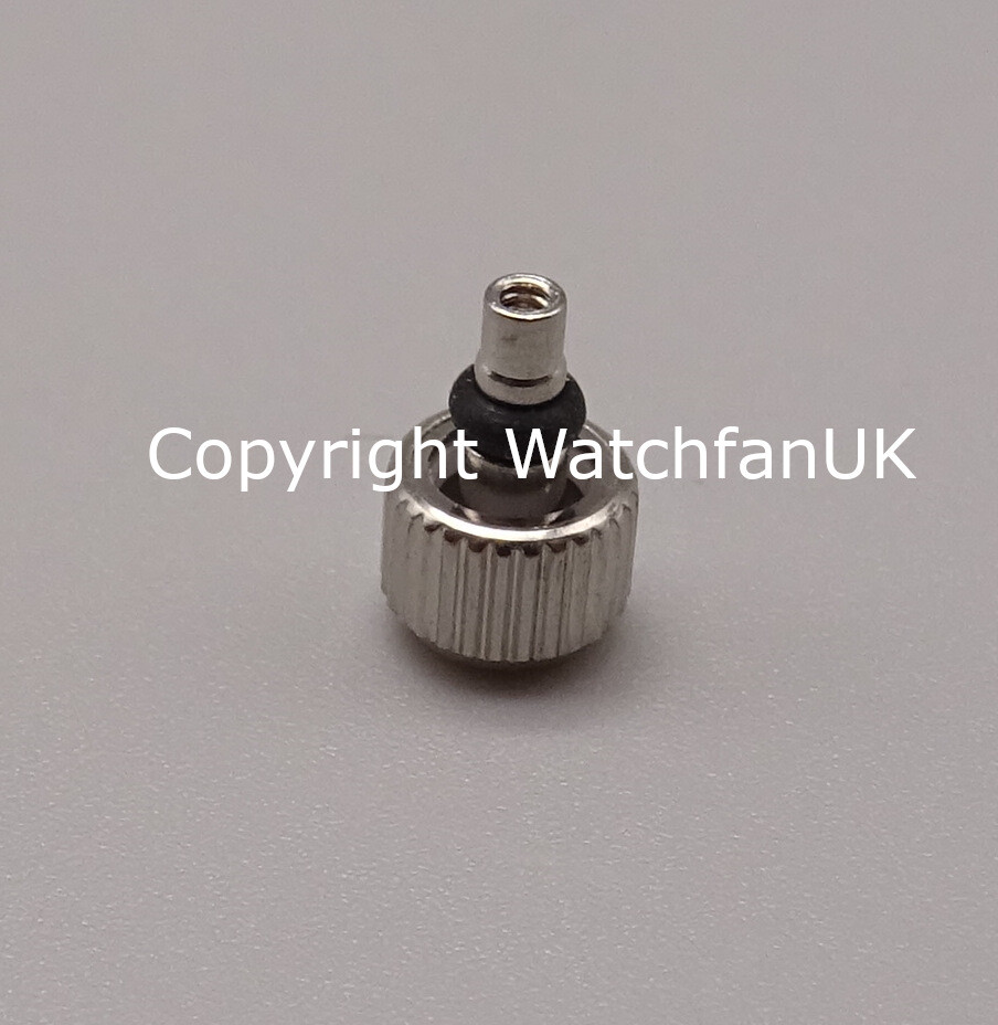 Stainless Steel Watch Crown Fits 6309-7300 6309-729B 6309-5750 45M58NS1 #250