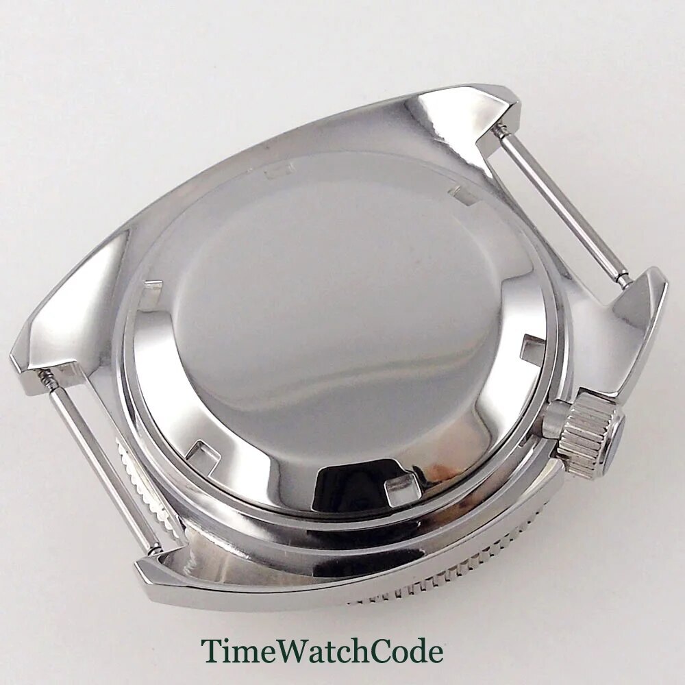 41mm Watch Case for NH35 PT5000 ETA2824 Sapphire Crystal Chapter Ring 4.1 Crown