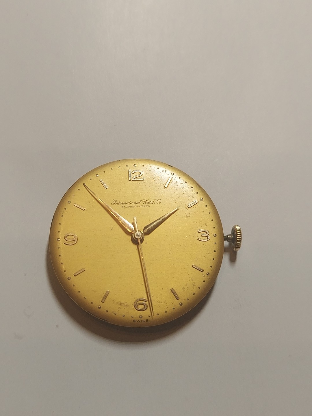 iwc schaffhausencal 89 Manual Mens High Grade Full Jewels W.Movement