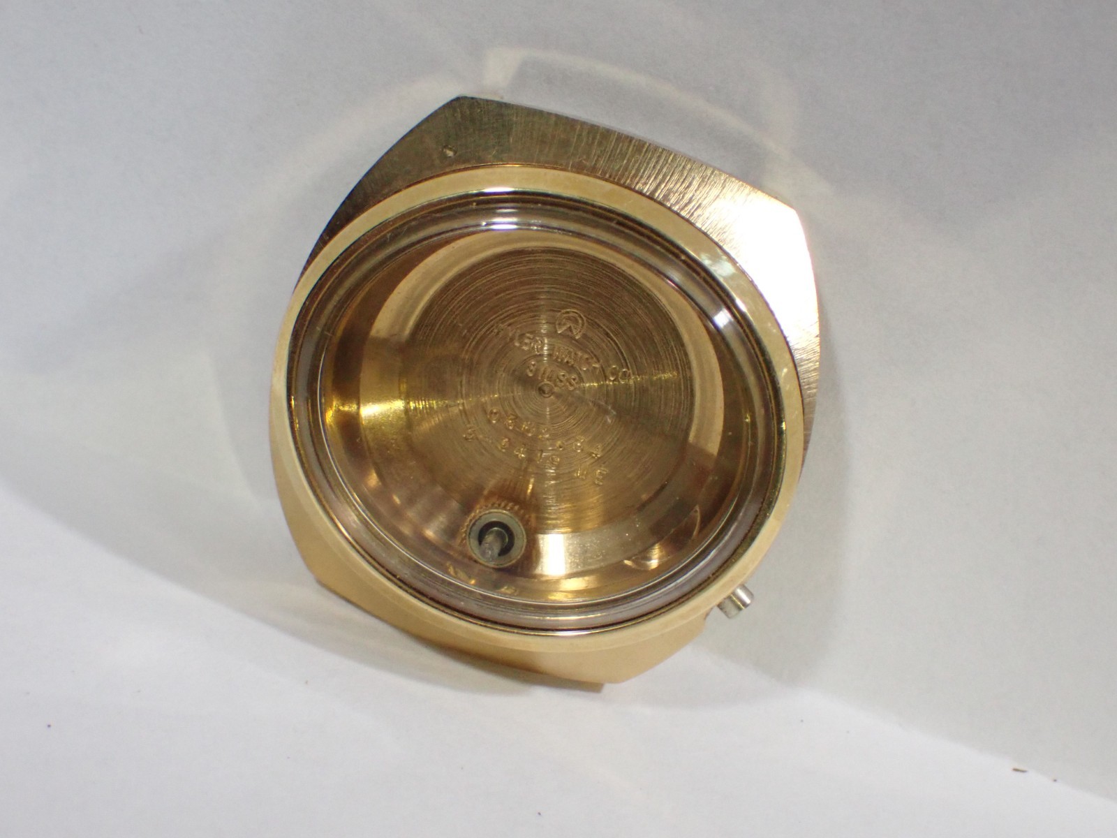 Wyler Lifeguard Wristwatch Case 0384.32 3-3419 ME New Unused not perfect