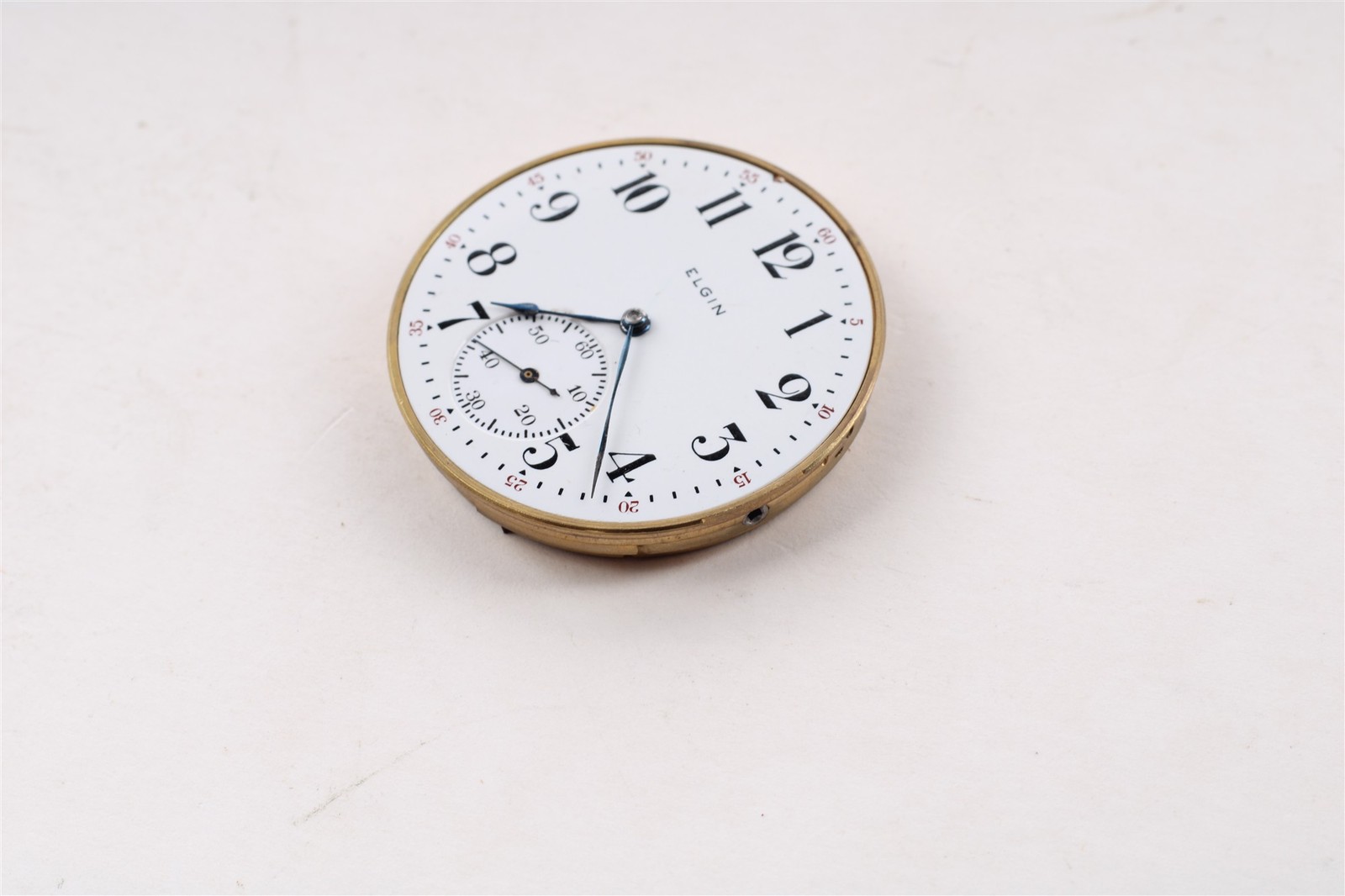 Elgin Hunt Pocket Watch Movement 12 Size 7 Jewel-PC-186