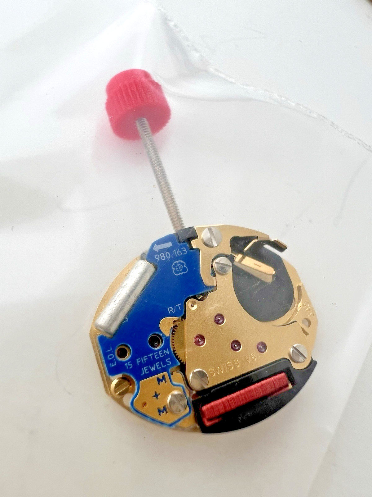 ETA MOVEMENT 980.163 Watch Movement Swiss Made