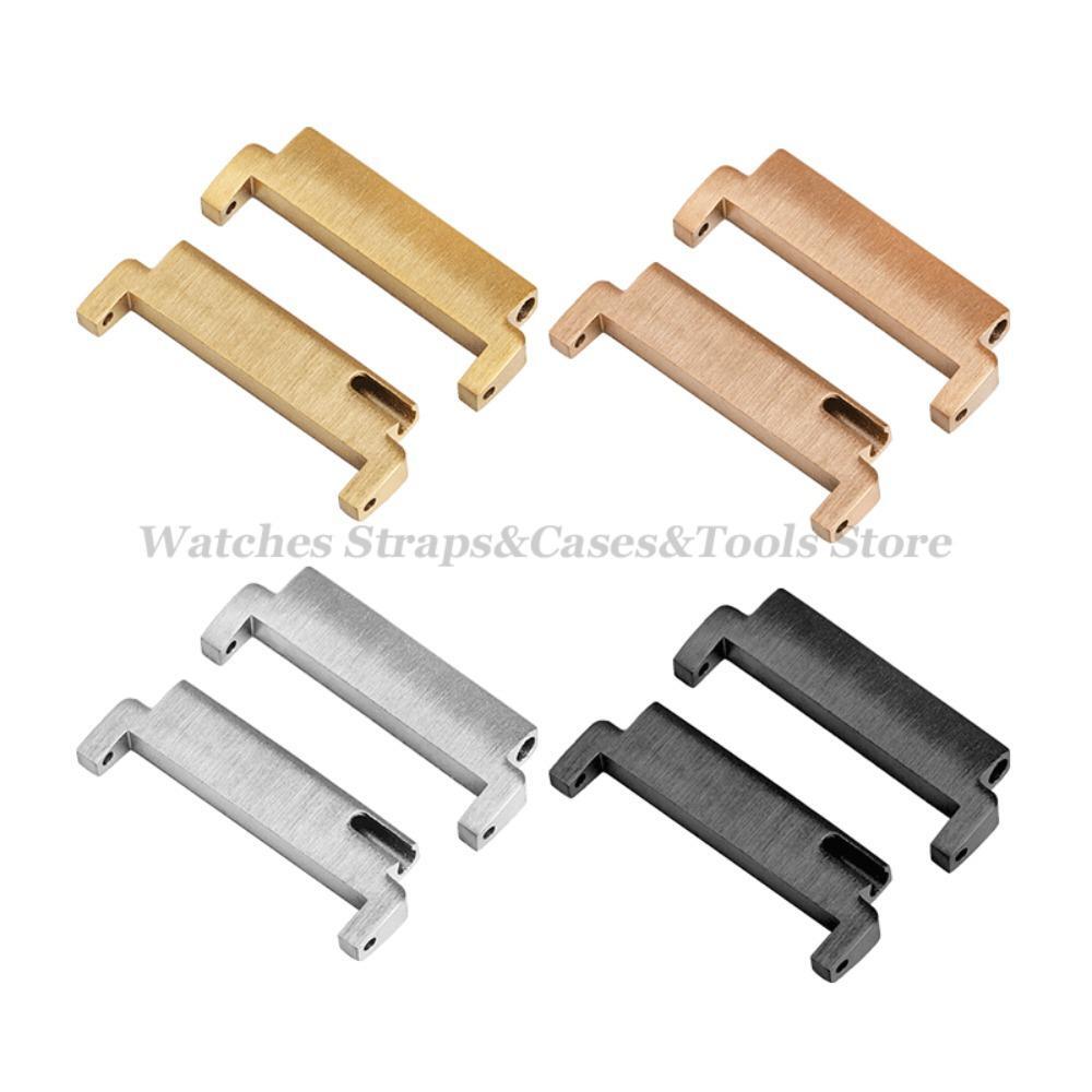 2pcs Watch Strap Adapters 20mm to 18mm 22mm Quick Release Spring Bar Pins Set