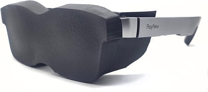 Light Blockers for Rayneo Air 3S Air 2S AR Glasses, Soft TPU Rubber, Kill Pesky