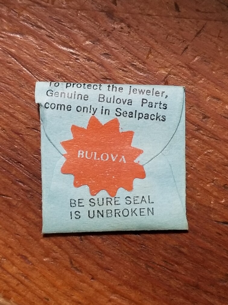 Bulova 7AM #56 Balance Staff NOS
