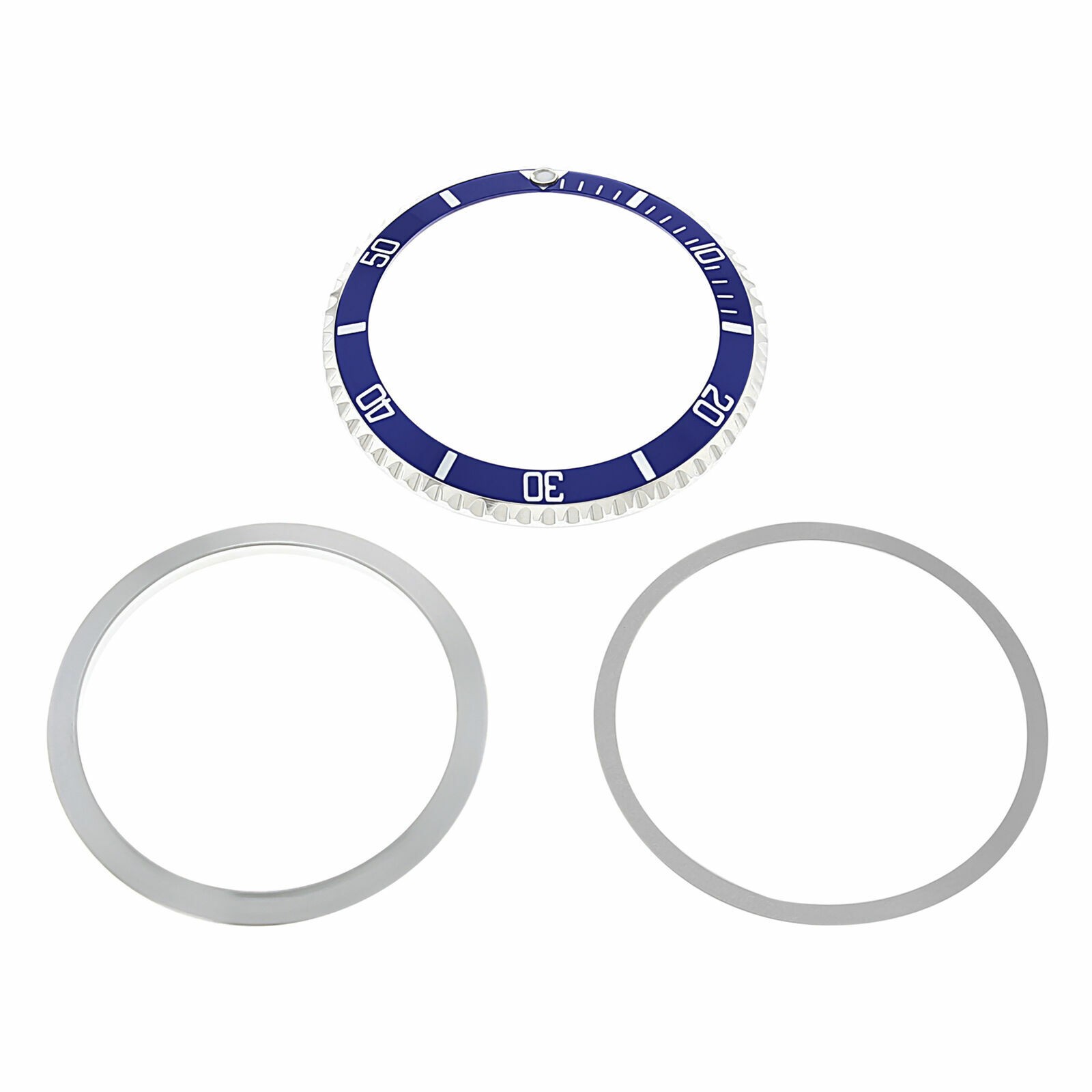BEZEL+ INSERT FOR TUDOR SUBMARINER WATCH 76100 94010 LOLLIPOP BLUE
