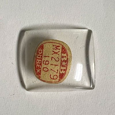 ELGIN : CRAFTSMAN & 6512 – Rectangle 21.7mm x 19.0mm DUREX