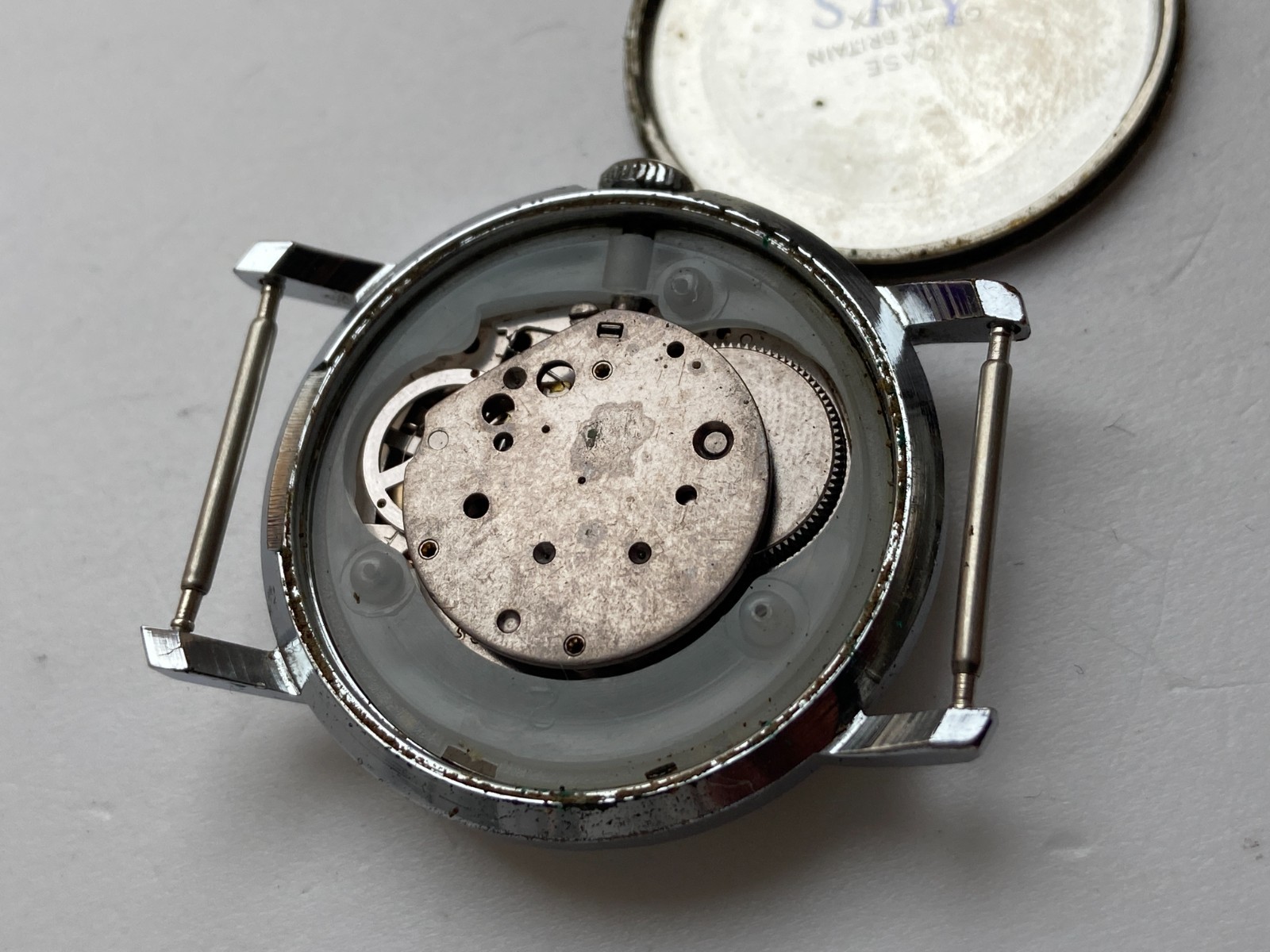 VINTAGE MEN WRIST WATCH SALE FOR PARTS TIMEX KELTON 1973 GREAT BRITAIN
