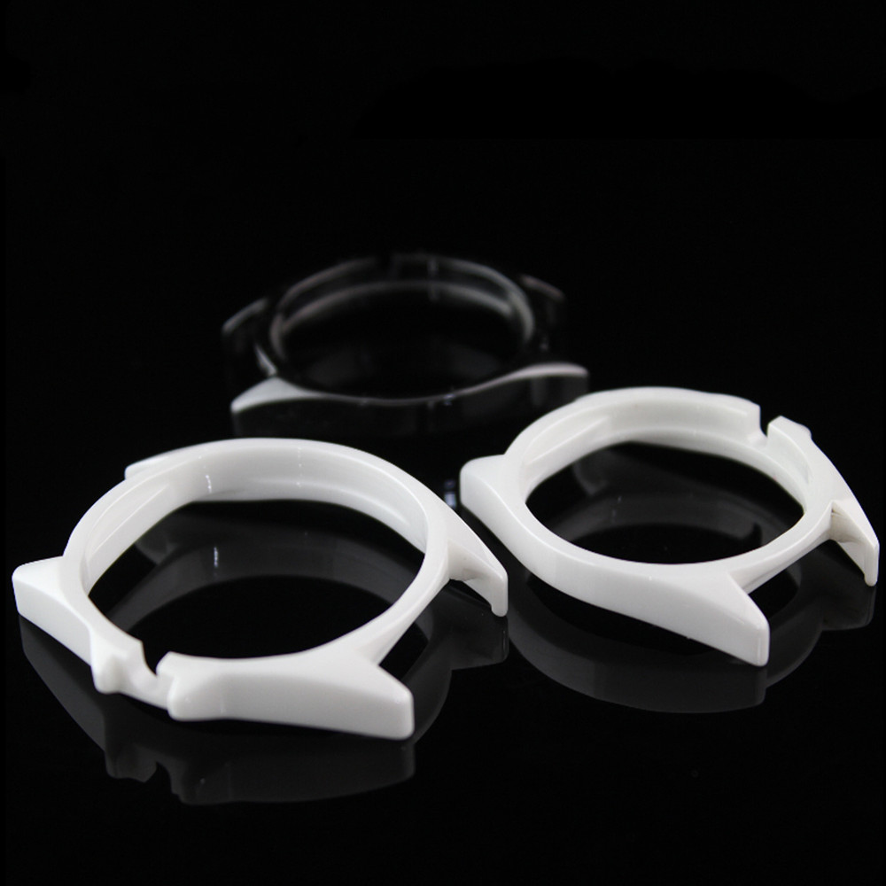 Black / White Ceramic Watch Case For J12 Replacement