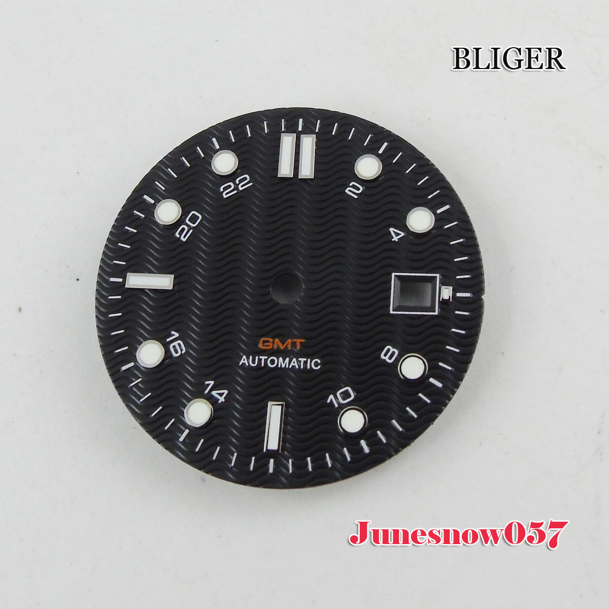 Bliger 31mm Men White/Blue/Black Watch Dial Fit NH34A MINGZHU 3804 GMT Movement