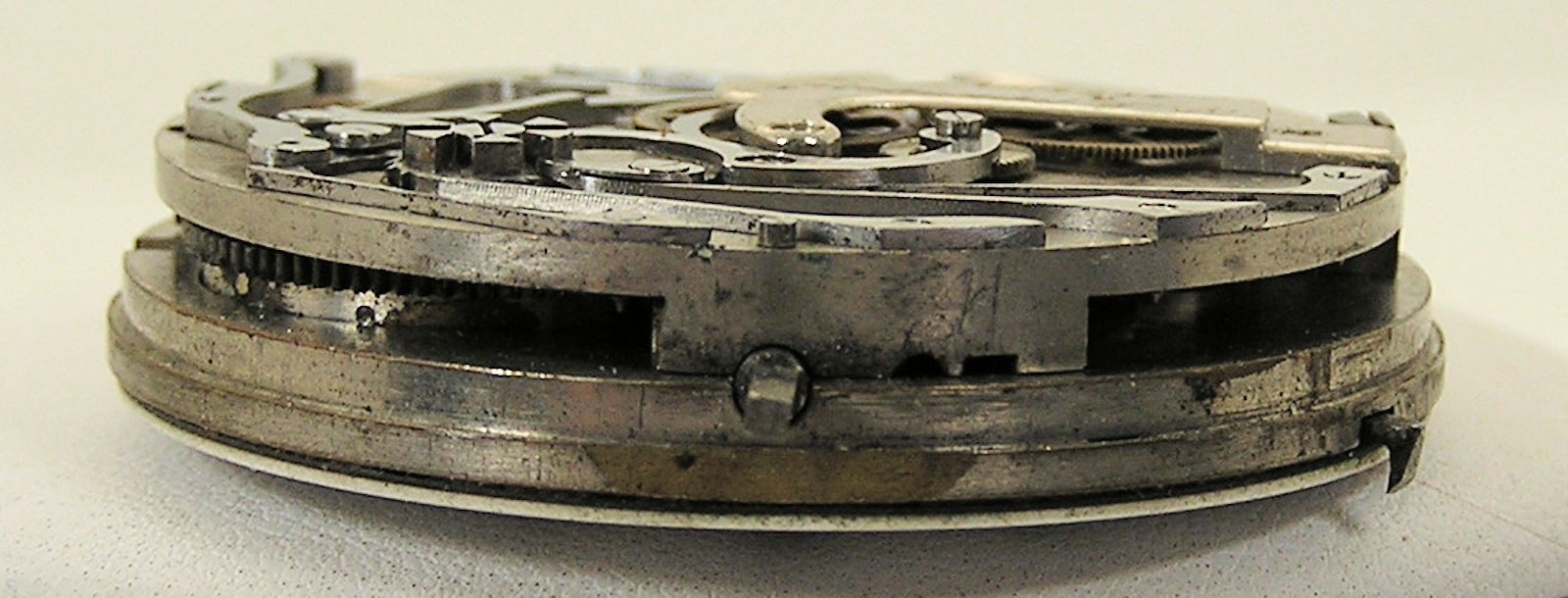 High Grade 45.5mm Continental Chronograph Pocket Watch Movment Dial & Hands #14